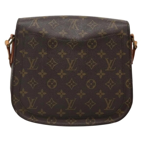 LOUIS VUITTON Monogram Saint Cloud GM Shoulder Bag M51242 LV Auth 131893 - Picture 2 of 14